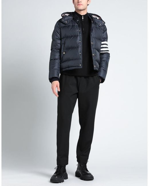 Thom Browne Blue Down Jacket for men