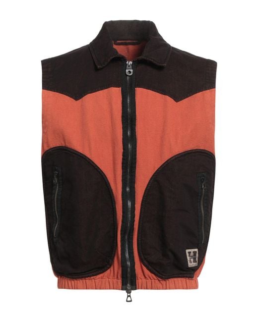 Historic Black Vest Cotton, Elastane for men