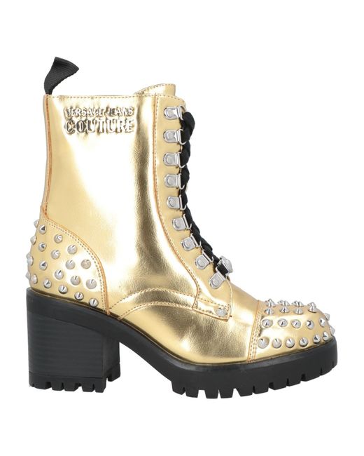 Versace Natural Ankle Boots