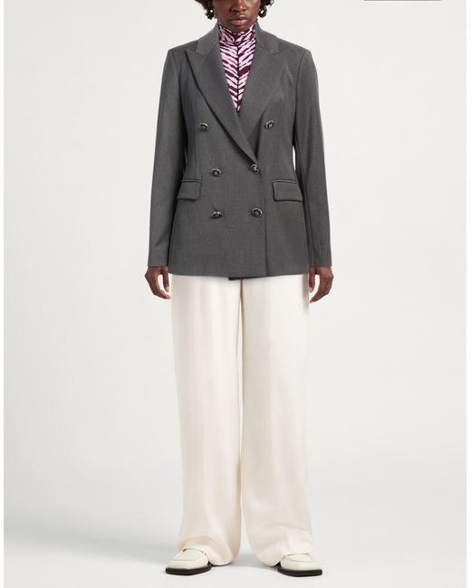 EMMA & GAIA Gray Blazer