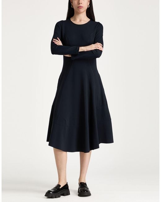 High Blue Midi Dress