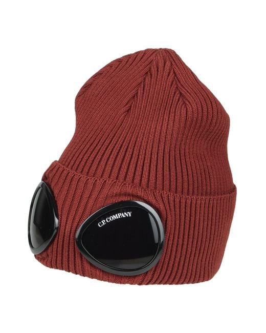 C P Company Red Hat Cotton for men