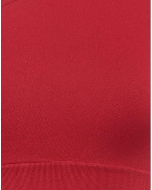 Rick Owens Red Top Polyamide, Elastane