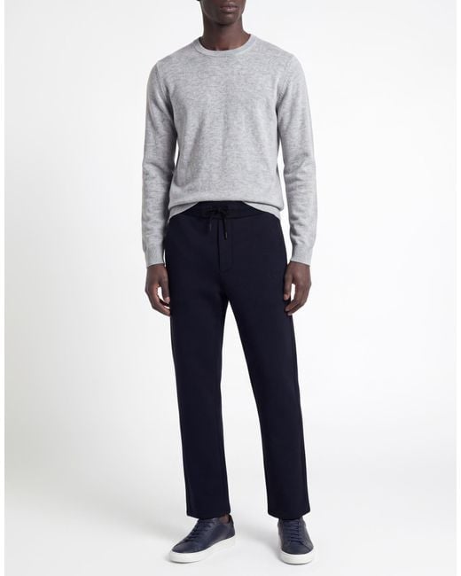 Kiton Blue Midnight Pants Cotton, Elastane for men