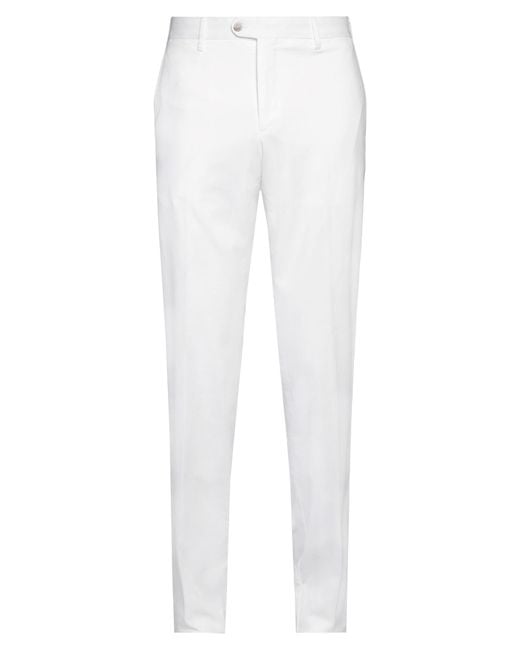 Fedeli White Trouser for men