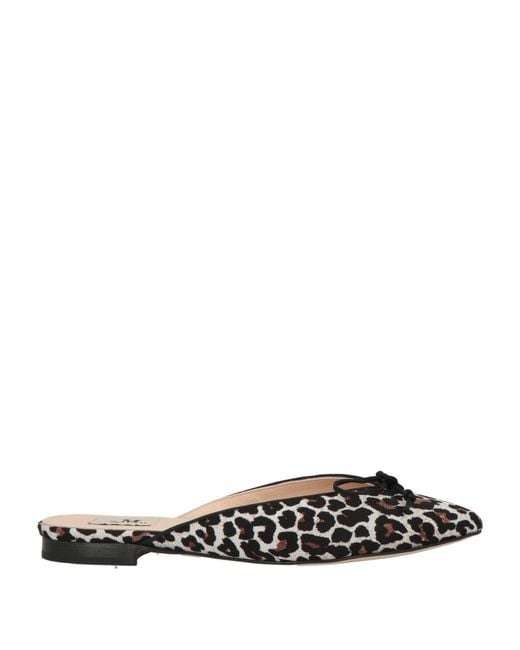 THE M.. White Mules & Clogs