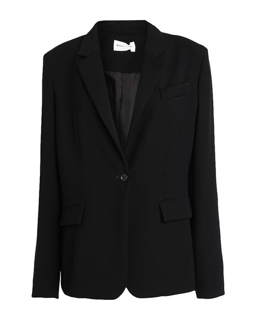 P.A.R.O.S.H. Black Blazer Polyester