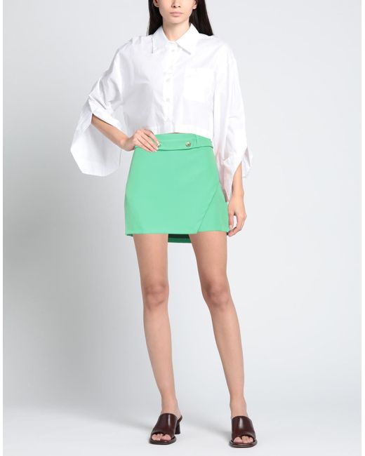 ViCOLO Green Mini Skirt
