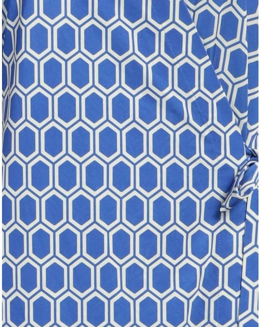 Replay Blue Midi-Kleid