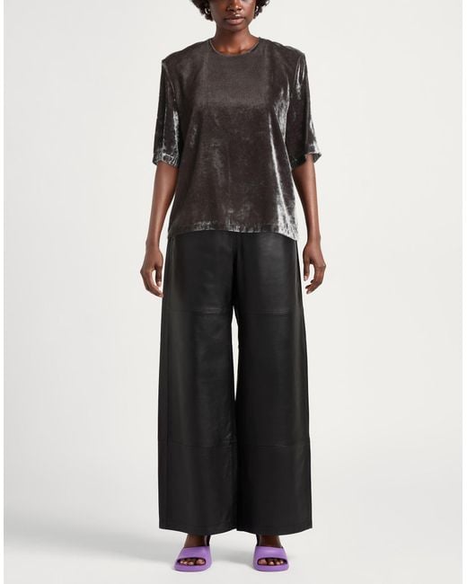 Alpha Studio Black Top Polyester