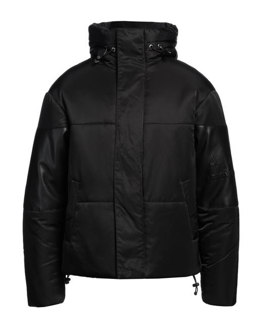 ARMANI EXCHANGE Black Puffer for men