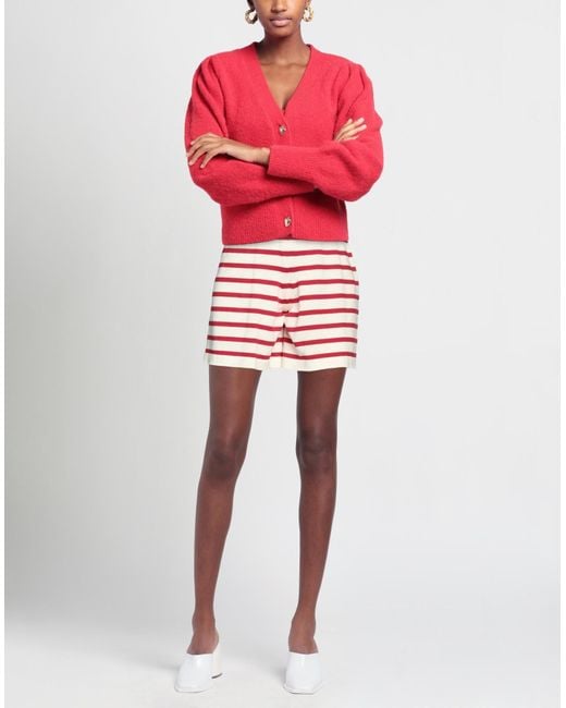 Semicouture Red Shorts & Bermuda Shorts