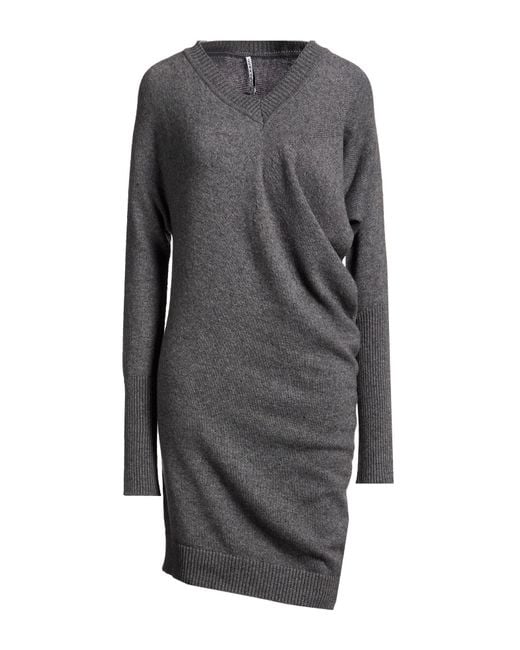 Liviana Conti Gray Midi Dress