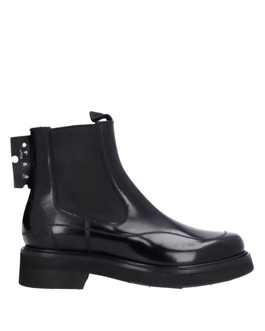 Off-White c/o Virgil Abloh Black Ankle Boots