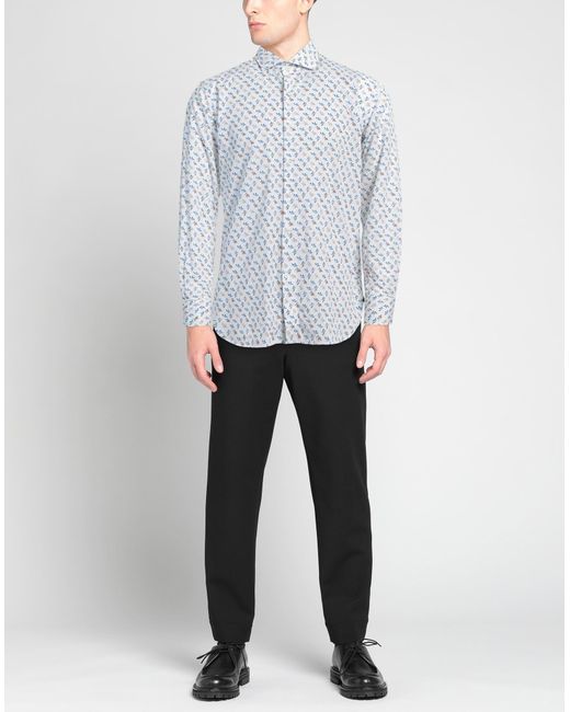 Camisa Orian de hombre de color Blue