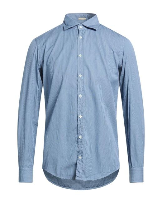 Massimo Alba Blue Shirts for men