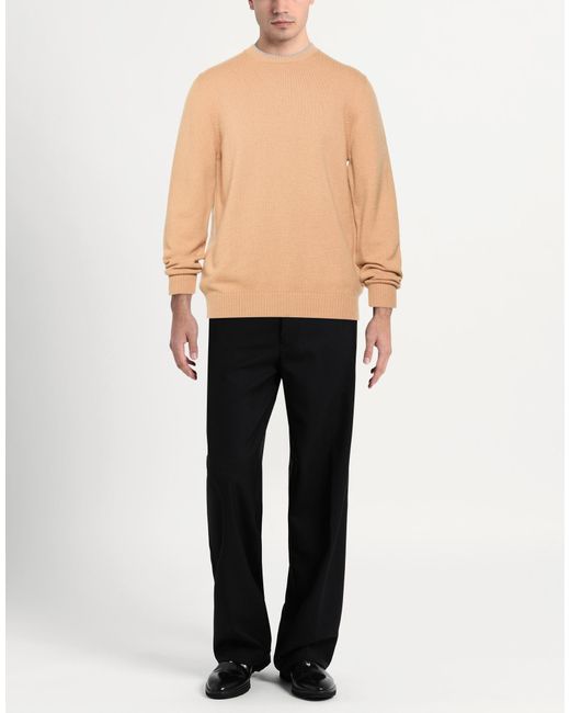 Giampaolo White Sweater Merino Wool, Cashmere for men