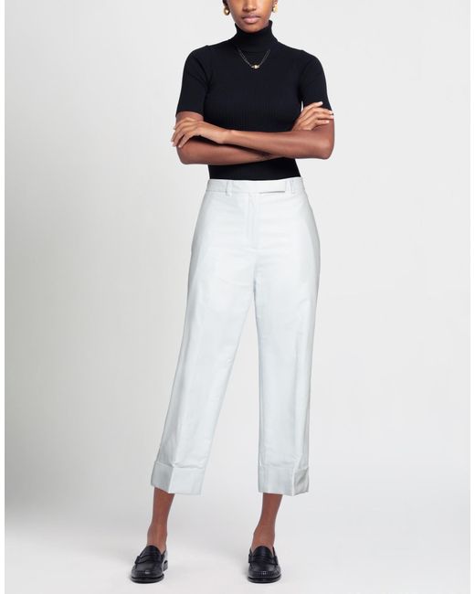Thom Browne White Trouser
