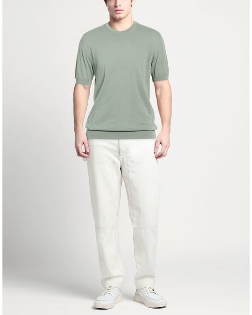 40weft Green Sweaters for men