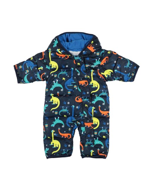 Columbia Blue Snuggly Bunny Bunting Snow Wear Polyester
