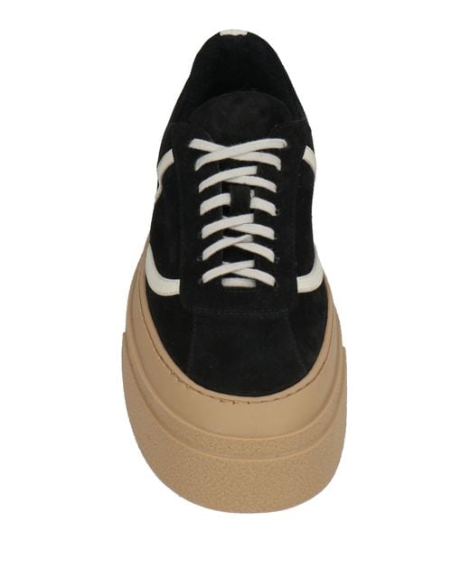 Alysi Black Accessoreria Sneakers Leather