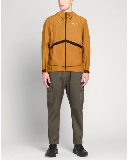 Salewa Orange Puez Jacket Recycled Polyester for men