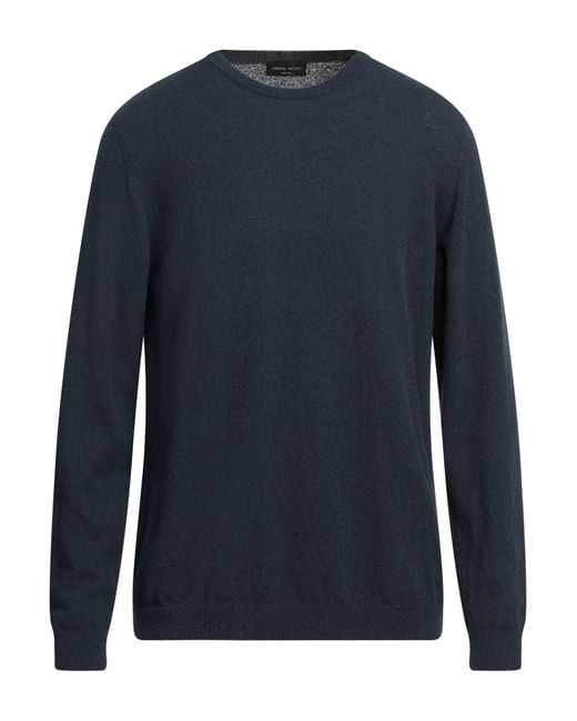 Pullover Roberto Collina pour homme en coloris Blue