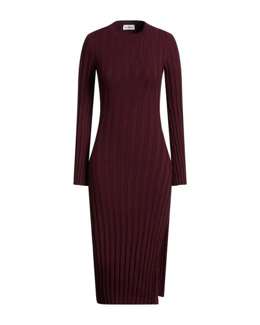 Rebel Queen Purple Midi Dresses