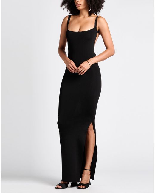 LA GALPA Black Maxi Dress Viscose