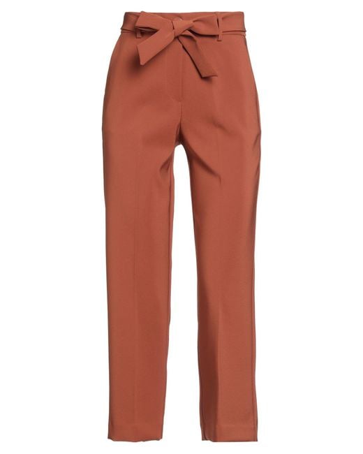 Kocca Red Pants Polyester, Elastane