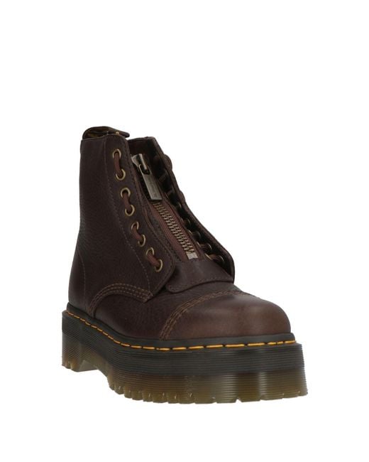 Dr. Martens Brown Ankle Boots