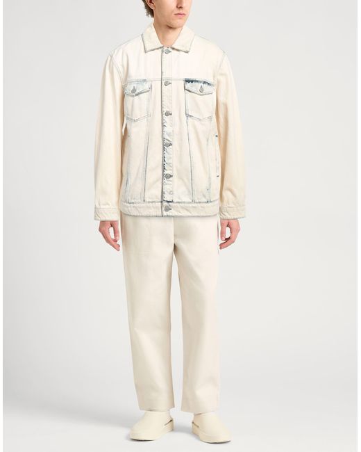 Dondup Jeansjacke/-mantel in Natural für Herren