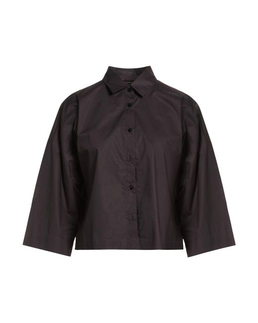Roberto Collina Black Shirt Cotton
