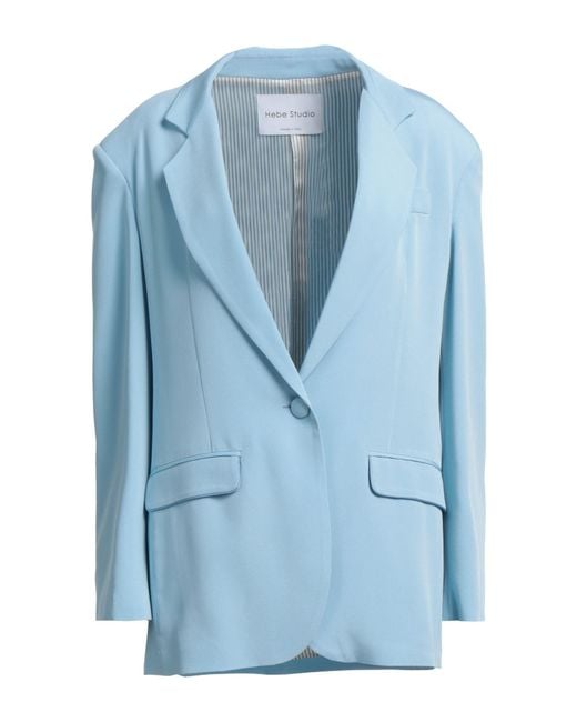 HEBE STUDIO Blue Blazer
