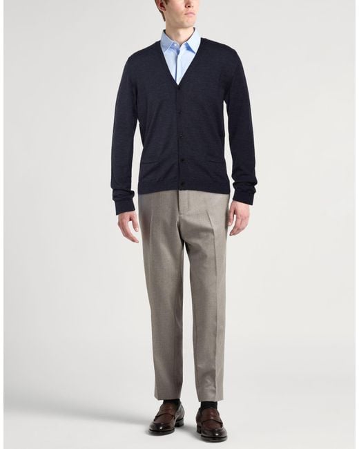 Roberto Collina Blue Cardigan for men