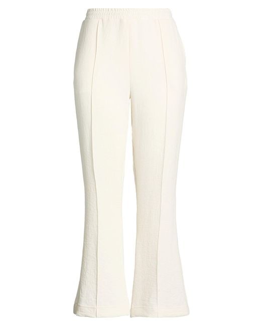 J.W. Anderson White Pants Polyester