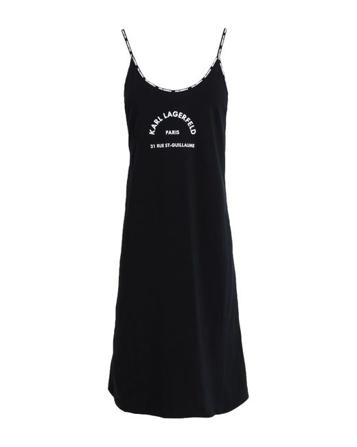 Karl Lagerfeld Black Beach Dress
