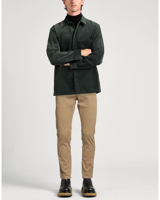 Dondup Natural Camel Pants Cotton, Elastane for men