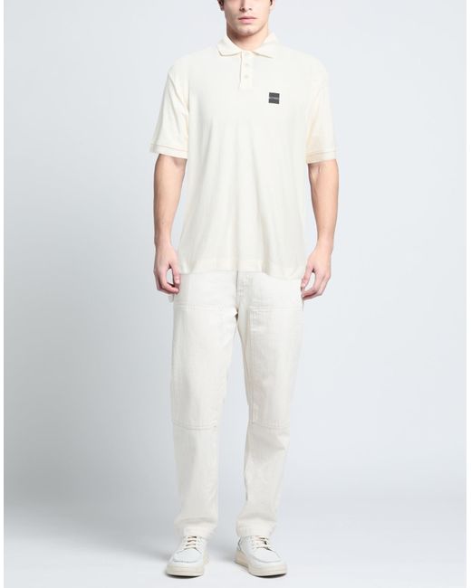 OUTHERE White Polo Shirt for men