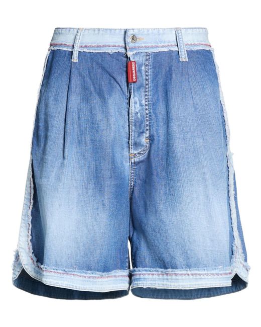 DSquared² Blue Denim Shorts for men
