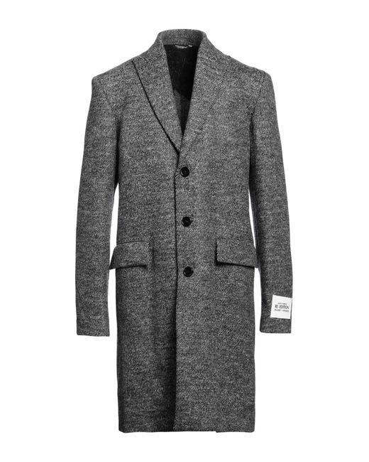 Dolce & Gabbana Gray Coat for men