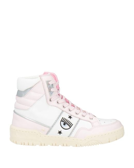 Chiara Ferragni Natural Sneakers Leather