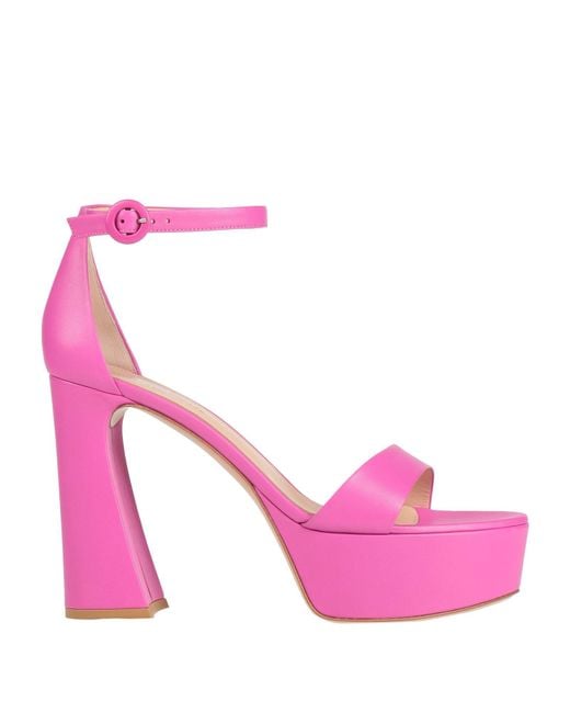 Gianvito Rossi Pink Sandals