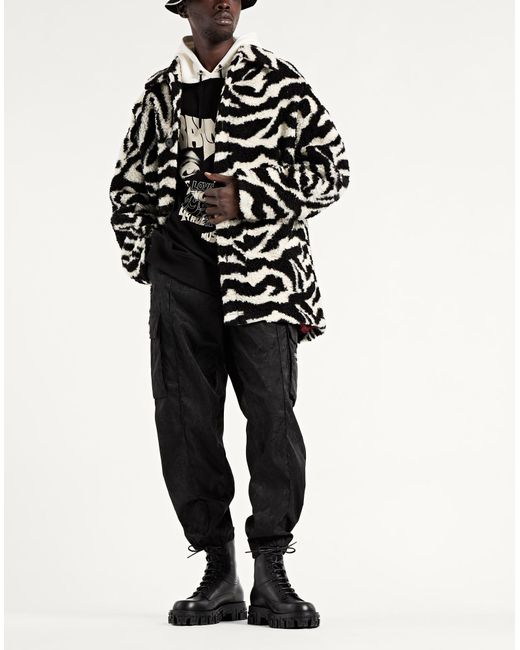 Palm Angels Black Shearling & Teddy for men