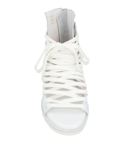 Kris Van Assche White Sandals Leather for men