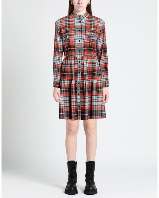 Love Moschino Red Mini Dress