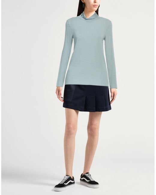 Deha Blue T-Shirt Viscose, Polyamide, Cashmere, Elastomultiester