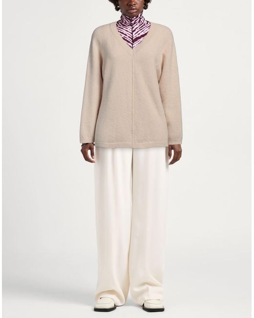 Pullover Alpha Studio de color Natural