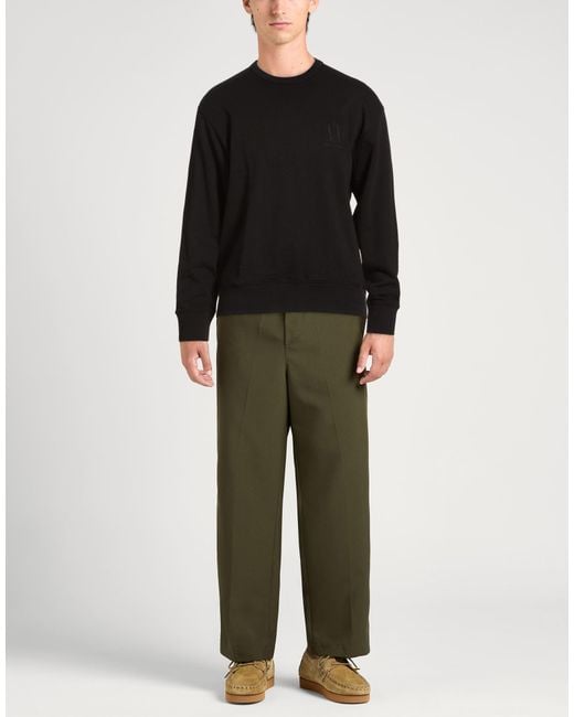 ARMANI EXCHANGE Black Sweatshirt Cotton for men