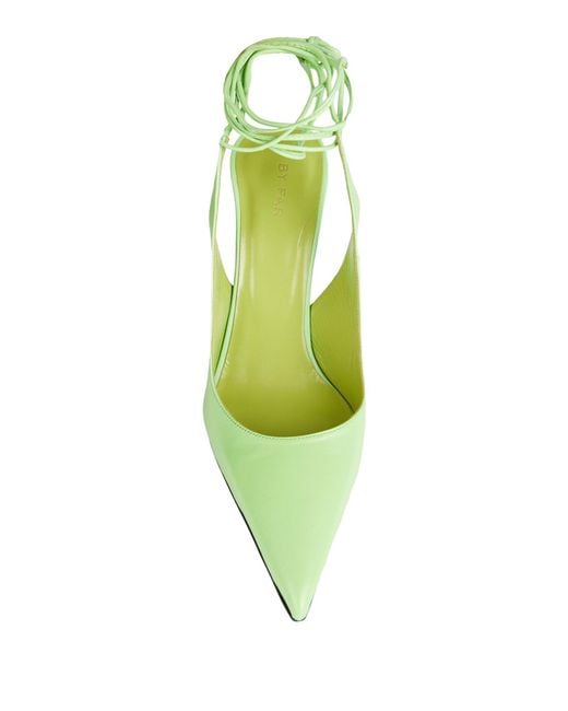 By Far Green Pumps Leather